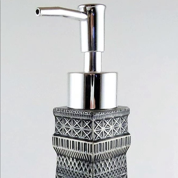 Paris Eiffel Tower Soap Lotion Dispenser Parisian French Country - Picture 4 of 6